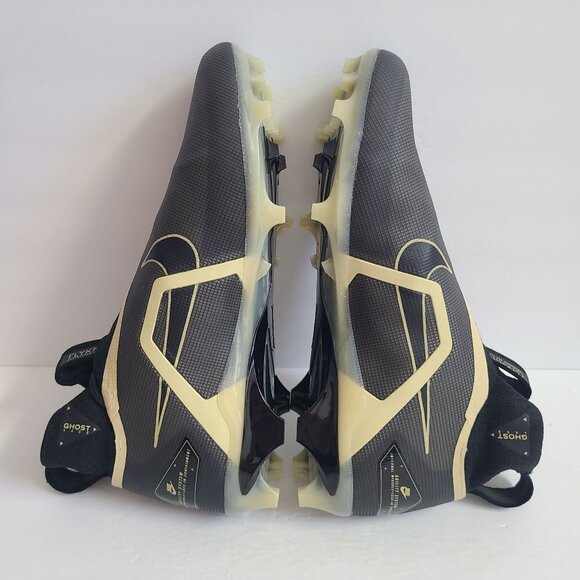 Nike Alpha Menace Elite 3 Football Cleats DM1792-001 Size 13 Black Team Gold main image 7